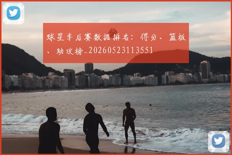球星季后赛数据排名:得分、篮板、助攻榜_20260523113551