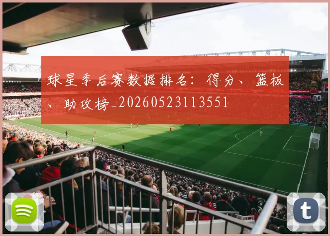 球星季后赛数据排名：得分、篮板、助攻榜_20260523113551